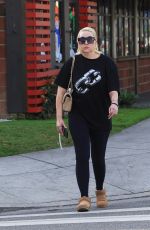 AMANDA BYNES Out After Hosting Her Art Show in Los Angeles 12/26/2024