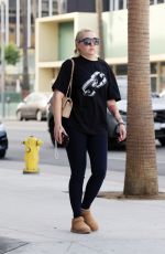 AMANDA BYNES Out After Hosting Her Art Show in Los Angeles 12/26/2024