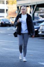 AMANDA BYNES Out Grabbing Ice Water from Starbucks in Los Angeles 12/19/2024