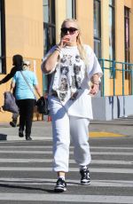 AMANDA BYNES Out Running Errands in Los Angeles 12/03/2024