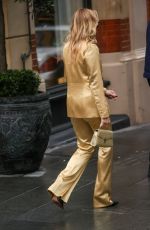 AMANDA HOLDEN Arrives at Heart Radio Studios in London 12/13/2024