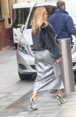 AMANDA HOLDEN Leaves Heart Radio Studios in London 12/16/2024