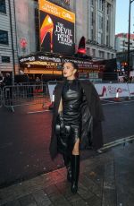AMBER DAVIES Arrives at Opening Gala Night for The Devil Wears Prada at Dominion Theatre in London 12/01/2024
