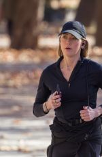 AMBER HEARD Out Jogging in Madrid 12//08/2024