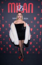 AMBRA COTTI at 125th Anniversary of Football Team AC Milan party at Armani Theatre in Milan 12/16/2024