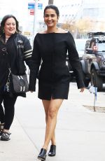 AMRIT KAUR Arrives at Drew Barrymore Show in New York 12/04/2024