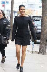 AMRIT KAUR Arrives at Drew Barrymore Show in New York 12/04/2024