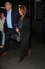 AMY ADAMS Leaves AMC Theatre in New York 12/04/2024