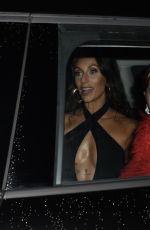 AMY DI BARTOLOMEO and GEORGIE BUCKLAND Leaves The Devil Wears Prada: The Musical World Premiere Party in London 12/01/2024