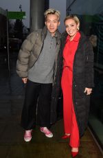 AMY DOWDEN Leaves BBC Breakfast Studios in Manchester 12/18/2024