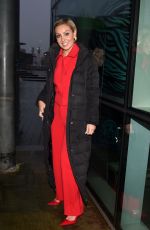 AMY DOWDEN Leaves BBC Breakfast Studios in Manchester 12/18/2024