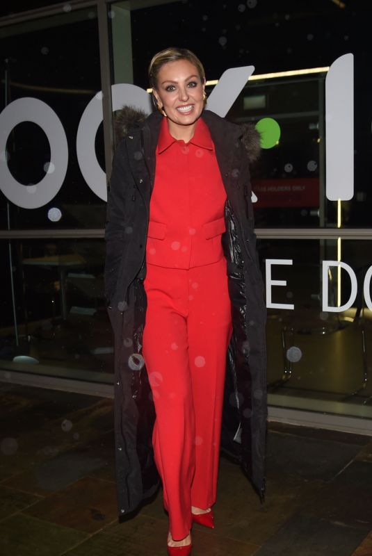 AMY DOWDEN Leaves BBC Breakfast Studios in Manchester 12/18/2024