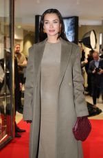 AMY JACKSON at Inauguration of a Baby Stroller Boutique in Paris 12/04/2024