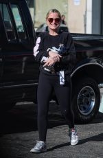 AMY POEHLER Heading to Pilates Class in Los Angeles 12/07/2024