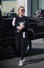 AMY POEHLER Heading to Pilates Class in Los Angeles 12/07/2024