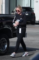 AMY POEHLER Heading to Pilates Class in Los Angeles 12/07/2024