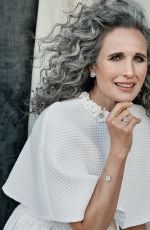 ANDIE MACDOWELL in Grazia Italy, December 2024