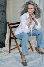 ANDIE MACDOWELL in Grazia Italy, December 2024