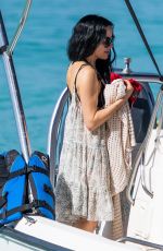 ANDREA COR Out on the Beach at Sandy Lane Hotel in Barbados 12/22/2024