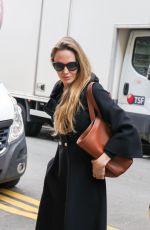 ANGELINA JOLIE Arrives on the Set of Stitches in Paris 12/10/2024