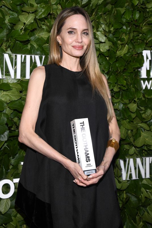 ANGELINA JOLIE at 34th Annual Gotham Awards at Cipriani Wall Street in New York 12/02/2024