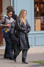 ANGELINA JOLIE Filming Her Upcoming Movie in Paris 12/07/2024