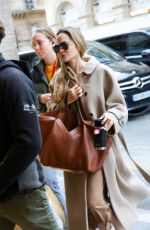 ANGELINA JOLIE Leaves Stitches Set in Paris 12/09/2024