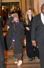 ANGELINA JOLIE Leaves Westin Hotel in Paris 12/10/2024