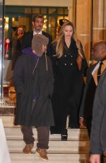 ANGELINA JOLIE Leaves Westin Hotel in Paris 12/10/2024