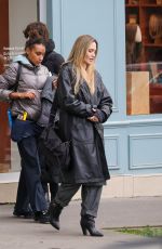 ANGELINA JOLIE on the Set of Stitches in Paris 12/18/2024