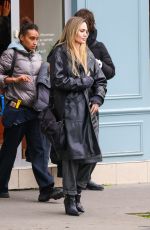 ANGELINA JOLIE on the Set of Stitches in Paris 12/18/2024