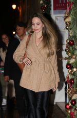 ANGELINA JOLIE Out and About in Paris 12/15/2024