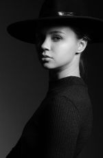 ANGELINA POLIKARPOVA - Black and White Photoshoot, December 2024
