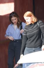 ANNA KENDRICK Out for Lunch with a Friend at Great White in West Hollywood 12/10/2024