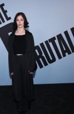 ANNABELLE ATTANASIO at The Brutalist Premiere at Vista Theatre in Los Angeles 12/05/2024
