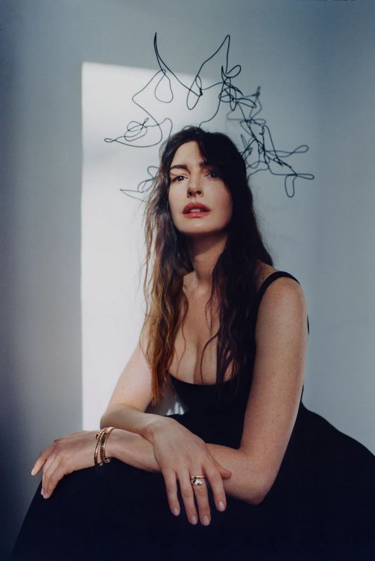 ANNE HATHAWAY for WWD Magazine, December 2024
