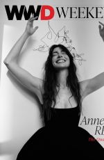 ANNE HATHAWAY for WWD Weekend, December 2024