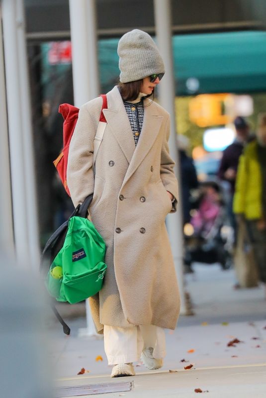 ANNE HATHAWAY Out in New York 12/13/2024