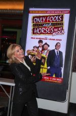 ANTHEA TURNER at Only Fools And Horses: The Hit Musical Press Night at Eventim Apollo in London 12/18/2024