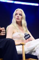 ANYA TAYLOR-JOY at The Gorge Panel at CCXP 2024 in Sao Paulo 12/07/2024