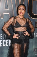 ARIANA DEBOSE at Kraven The Hunter Premiere at AMC Lincoln Square Theater in New York 12/10/2024