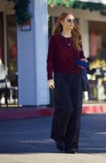 ASHLEE SIMPSON Out for Christmas Shopping in Bel Air 12/12/2024