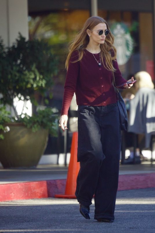ASHLEE SIMPSON Out for Christmas Shopping in Bel Air 12/12/2024