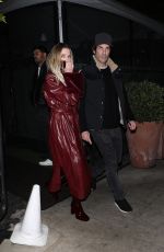 ASHLEY BENSON and Brandon Davis Leaves Italian Restaurant Giorgio Baldi in Santa Monica 12/18/2024