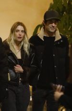 ASHLEY BENSON and Brandon Davis Leaves Kia Forum in Inglewood 12/15/2024