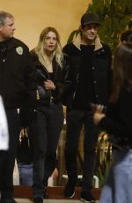 ASHLEY BENSON and Brandon Davis Leaves Kia Forum in Inglewood 12/15/2024