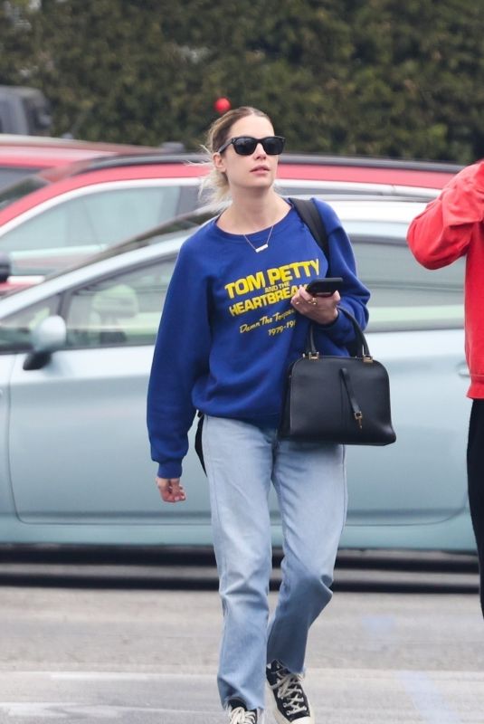 ASHLEY BENSON Making a Lunchtime Stop at Casa Vega in Studio City 12/22/2024