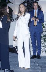 ASHLEY PARK Leaves Sunset Towers in West Hollywood 12/03/2024