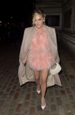 ASHLEY ROBERTS Arrives at Katy Perry Gig at Central Hall Westminster in London 12/11/2024