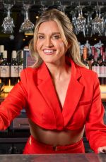 ASHLEY ROBERTS Enjoys Taste in Little Italy Themed Menu at Frankie & Benny